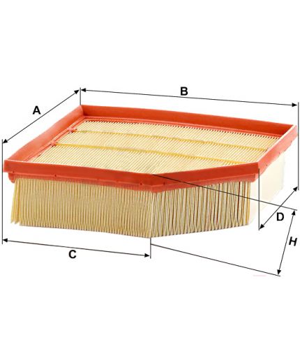 Mann-Filter Фильтр воздушный Фото 8