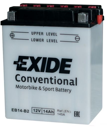 EXIDE Аккумулятор EB14-B2 рус (14 А/ч) 200A Фото 3