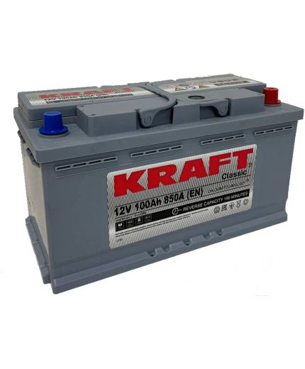 KRAFT Аккумулятор 100 R KR100.0 1000А Фото 2