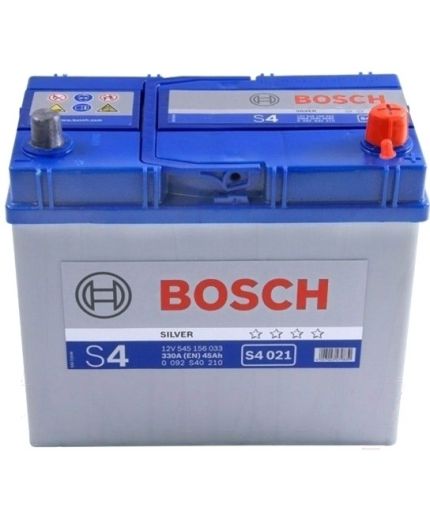 BOSCH Аккумулятор S4 021 (45 А/ч) JIS (330А) Фото 5