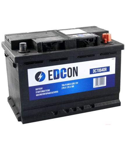 EDCON Аккумулятор DC70640R (70 А/ч) 640A
