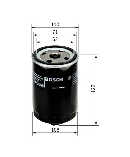 BOSCH Фильтр масляный Фото 2