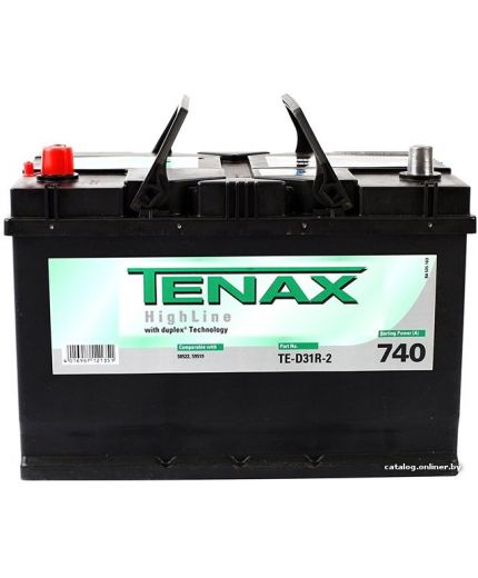 Tenax Аккумулятор HighLine 740А (91 А/ч)