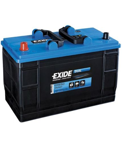EXIDE Аккумулятор Dual ER550 (115 А/ч) Фото 2