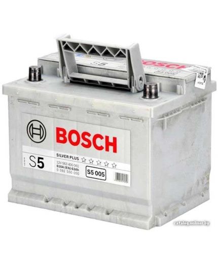 BOSCH Аккумулятор S5 050 (60 А/ч) Фото 3