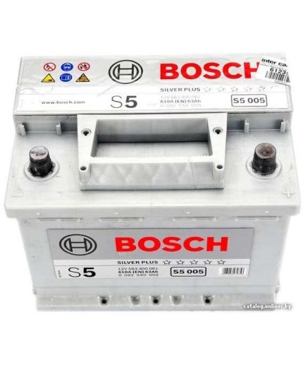 BOSCH Аккумулятор S5 050 (60 А/ч) Фото 4