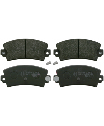 AP Колодки дисковые задние