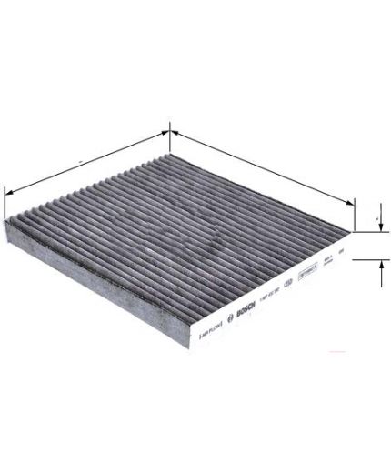 BOSCH Фильтр салонный, угольный