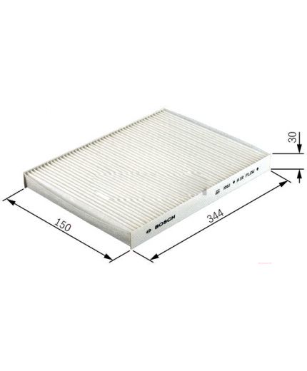 BOSCH Фильтр салонный, угольный