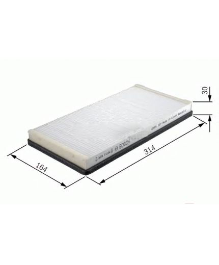 BOSCH Фильтр салонный Фото 2