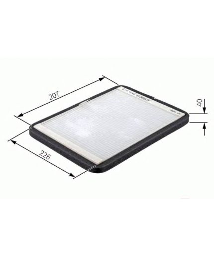 BOSCH Фильтр салонный Фото 2