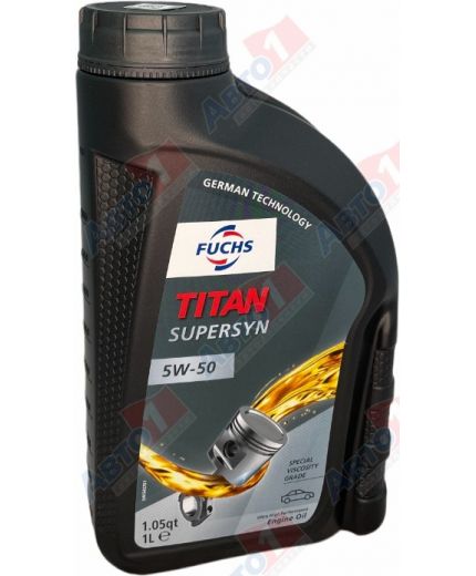 Моторное масло FUCHS TITAN Supersyn 5W-50 1л Фото 3