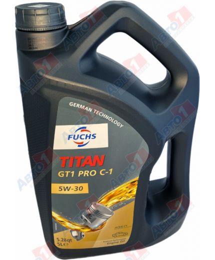 Моторное масло FUCHS TITAN GT1 PRO C-1 5W-30 5л Фото 2