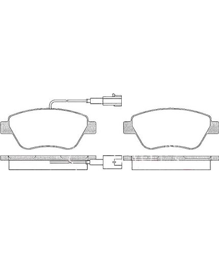AP Колодки дисковые