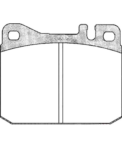 AP Колодки дисковые передние