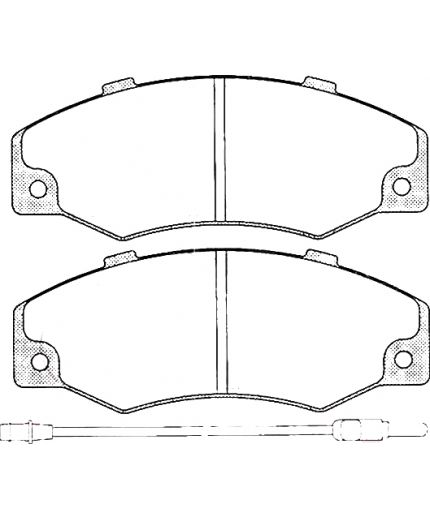 AP Колодки дисковые