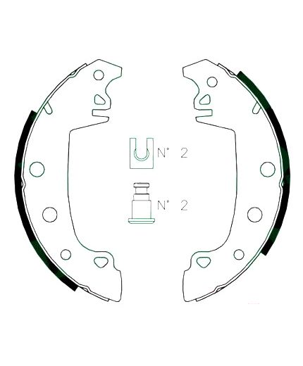 AP Колодки дисковые