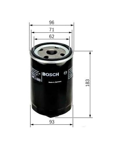 BOSCH Фильтр масляный Фото 4