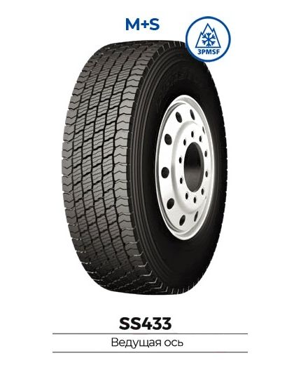 Deestone SS433 295/80R22.5 152/148M Фото 2