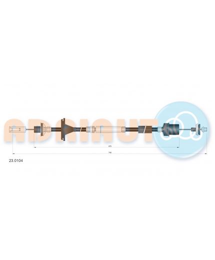 ADRIAUTO Трос сцепления