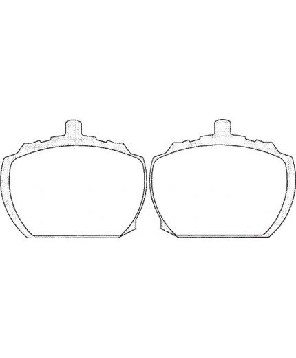 AP Колодки дисковые