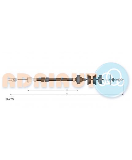 ADRIAUTO Трос сцепления