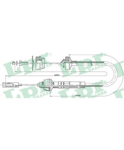 LPR Трос сцепления