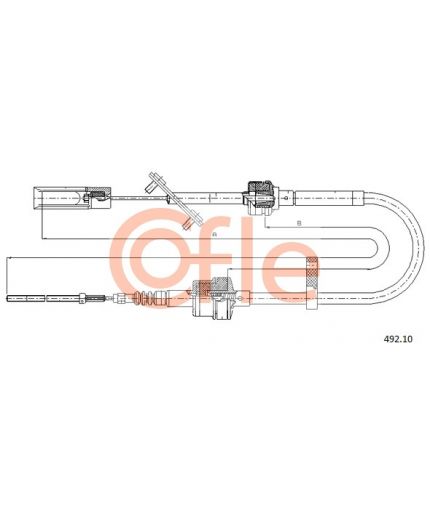 COFLE Трос сцепления