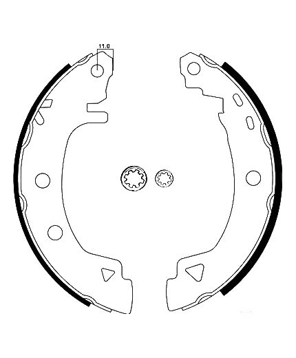 AP Колодки дисковые