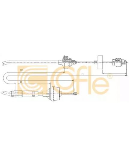 RC Трос сцепления