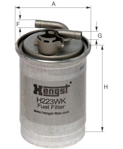 Hengst Фильтр топливный