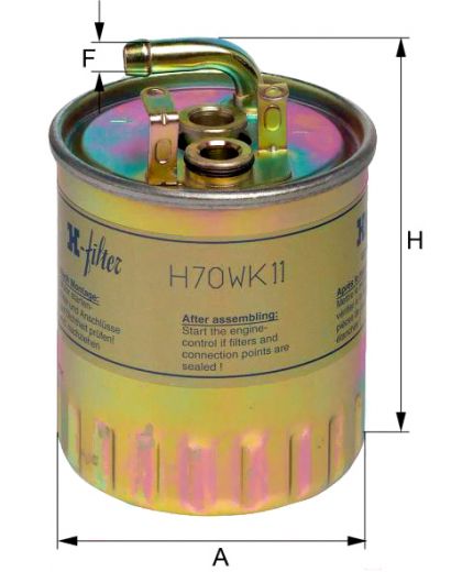 Hengst Фильтр топливный Фото 2