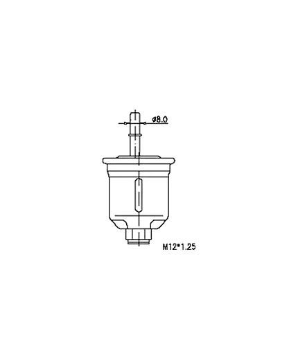 JS Asakashi Фильтр топливный