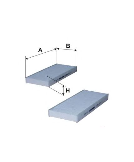 Mando Фильтр салонный
