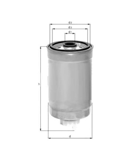 KNECHT-MAHLE Фильтр топливный