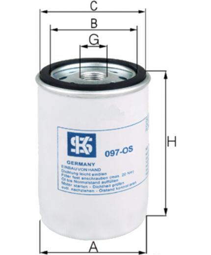 Kolbenschmidt Фильтр масляный Фото 2