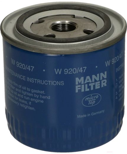 Mann-Filter Фильтр масляный Фото 3