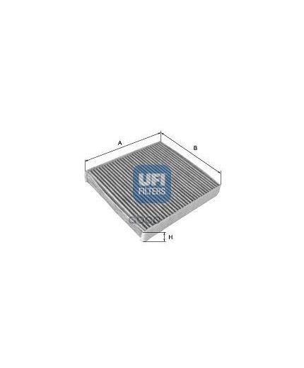 UFI Фильтр салонный, угольный Фото 2