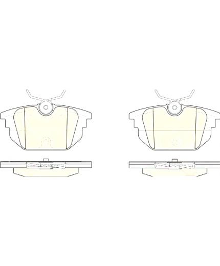 TRW Колодки дисковые