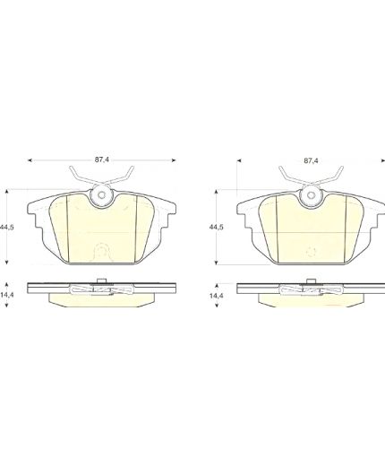 TRW Колодки дисковые Фото 2
