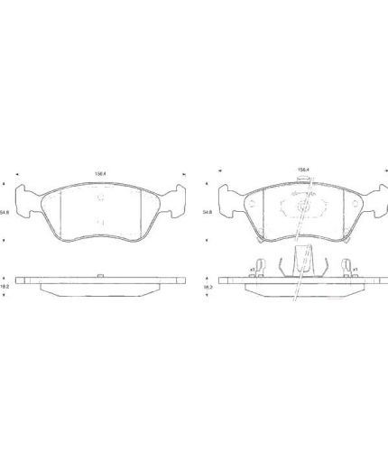 TRW Колодки дисковые передние Фото 2