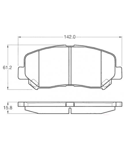 TRW Колодки дисковые Фото 3