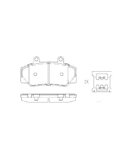 Patron Колодки дисковые передние