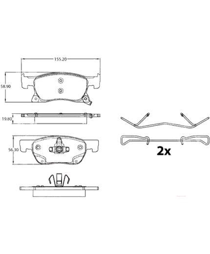 TRW Колодки дисковые Фото 2
