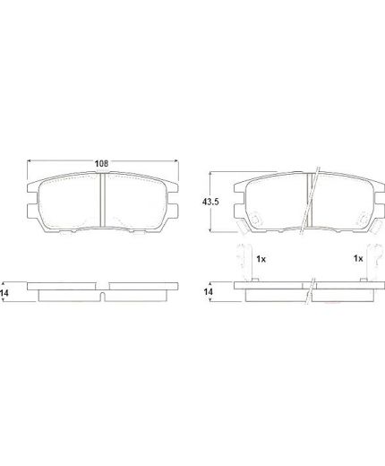 TRW Колодки дисковые Фото 4