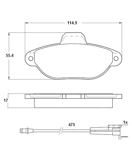 TRW Колодки дисковые передние Фото 4