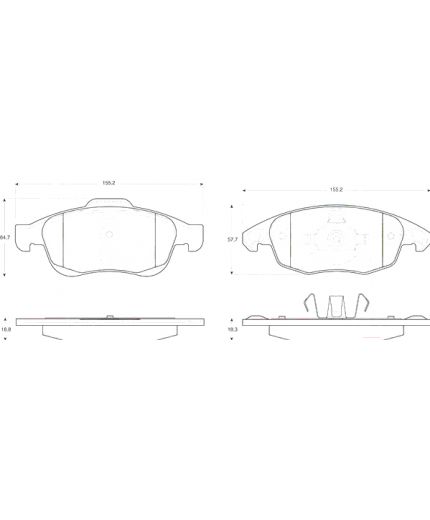 TRW Колодки дисковые передние Фото 3