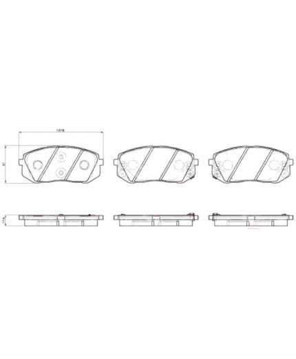 TRW Колодки дисковые Фото 2