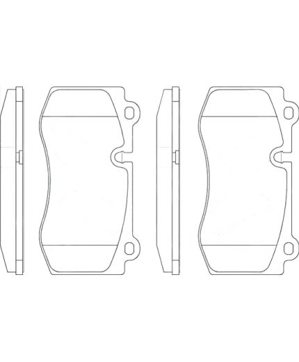 TRW Колодки дисковые передние