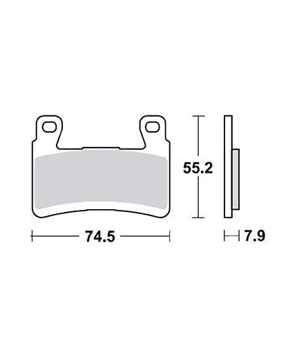 TRW Колодки дисковые